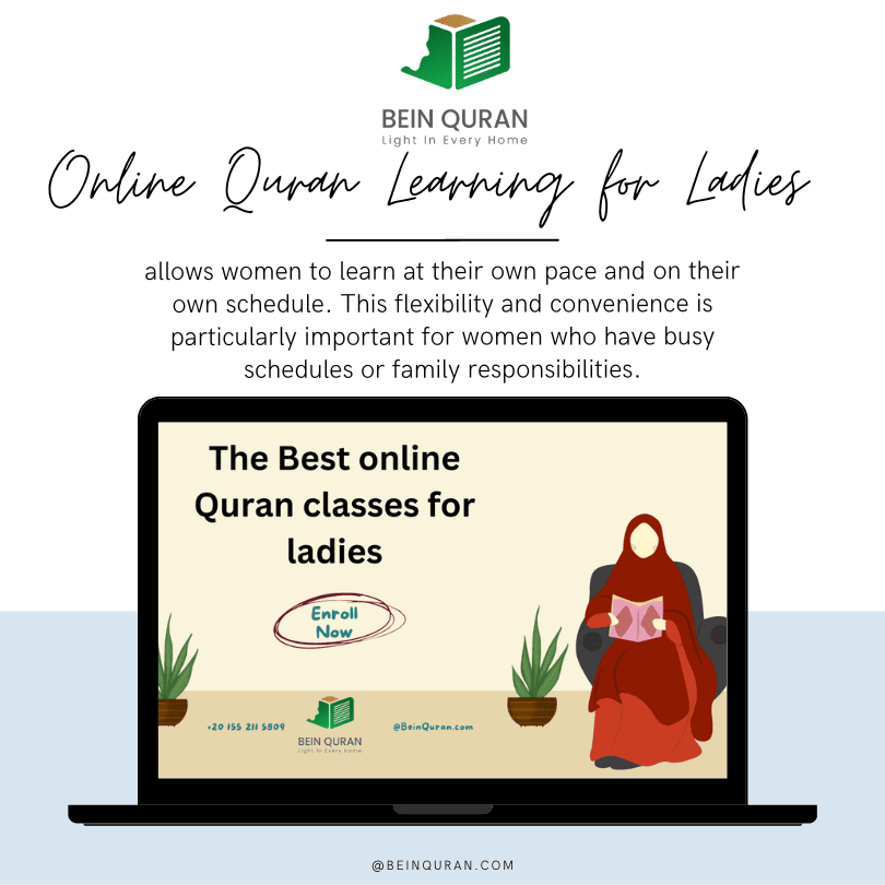 Online Quran Learning for Ladies